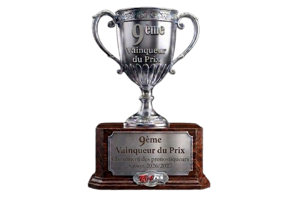 Trophée 9ème place